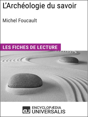 cover image of L'Archéologie du savoir de Michel Foucault